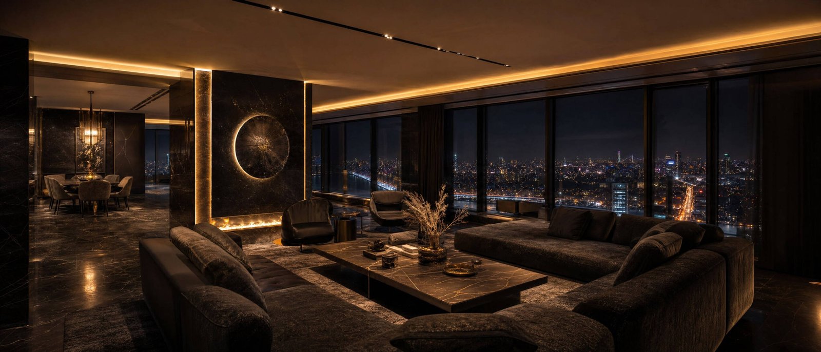Penthouse İç Mimari Tasarımı